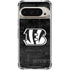 NFL Cincinnati Bengals Black & White Pixel 9/9 Pro Clear Case